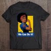 Rosie The Riveter Shirt Black Strong Women We Can Do It Tee Tee