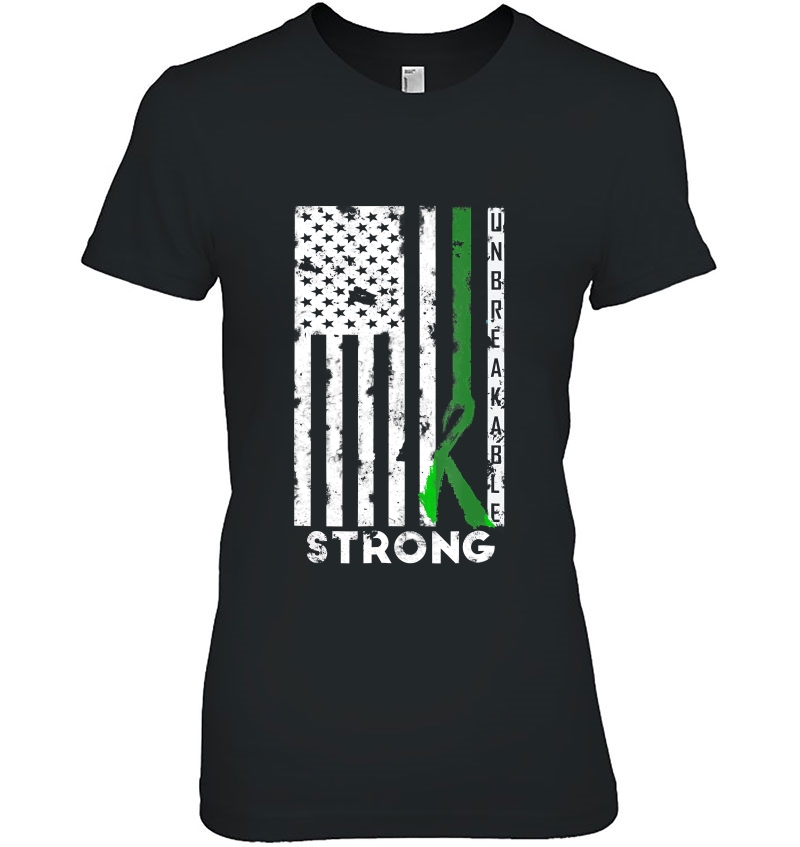 Scoliosis Awareness Month Tshirt Ribbon American Flag Tee Hoodie