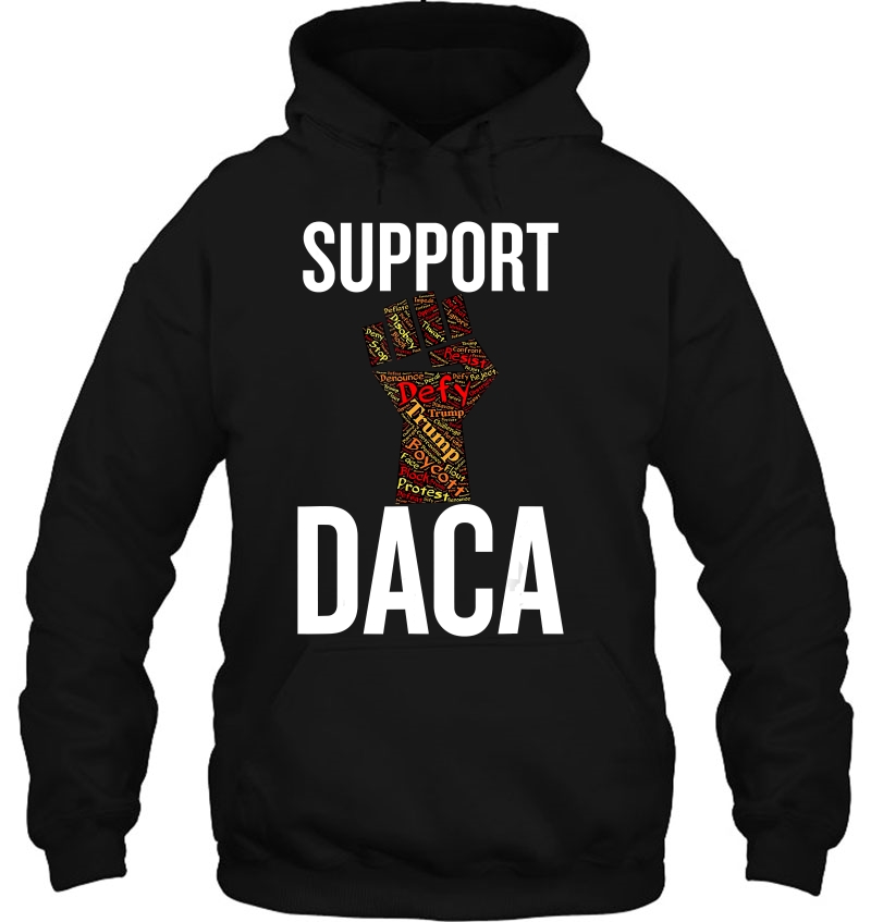 Support Daca Resist Graphic Distressed Antitrump Mugs