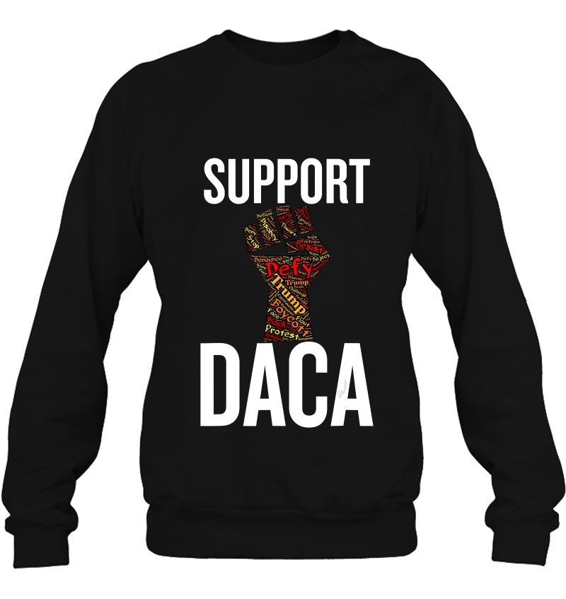 Support Daca Resist Graphic Distressed Antitrump Mugs