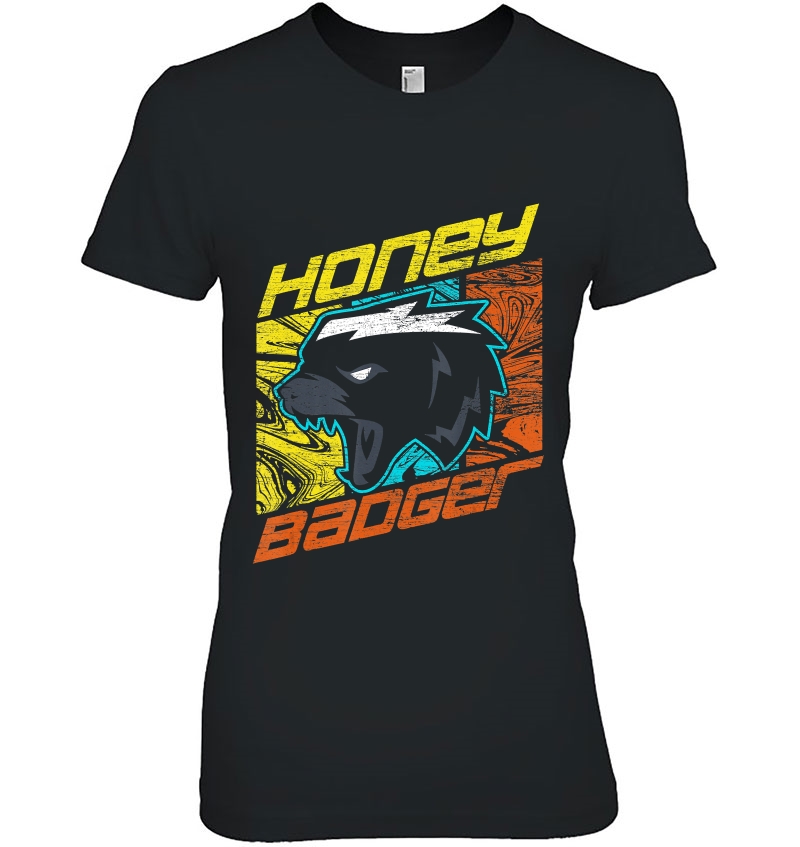 Vintage Animal Honey Badger Ladies Tee