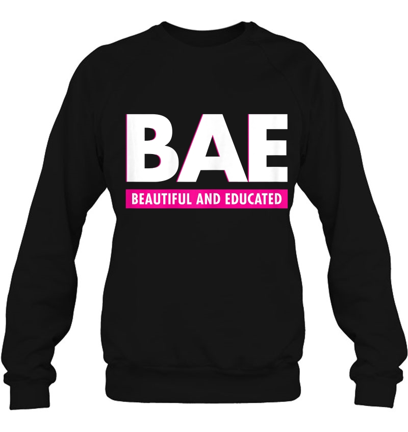 Womens Bae Beautiful And Educated Mugs