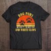 Womens Dog Paws And White Claws Cute Dog Paw Tee