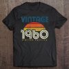 Womens Vintage 1960 60Th Birthday Tee