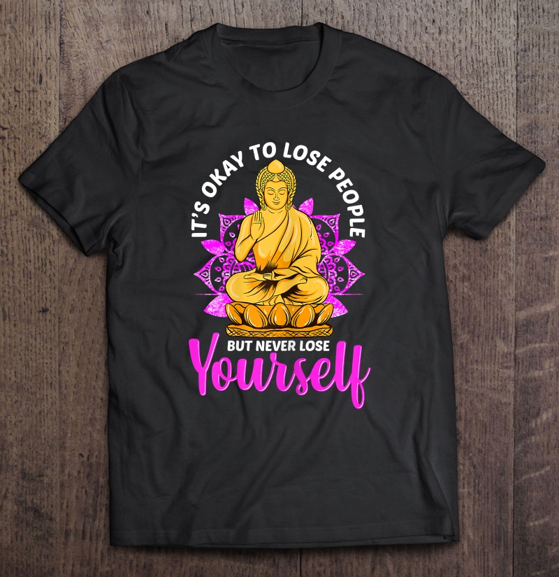 Womens Yoga & Meditation Gift Buddha Shirt