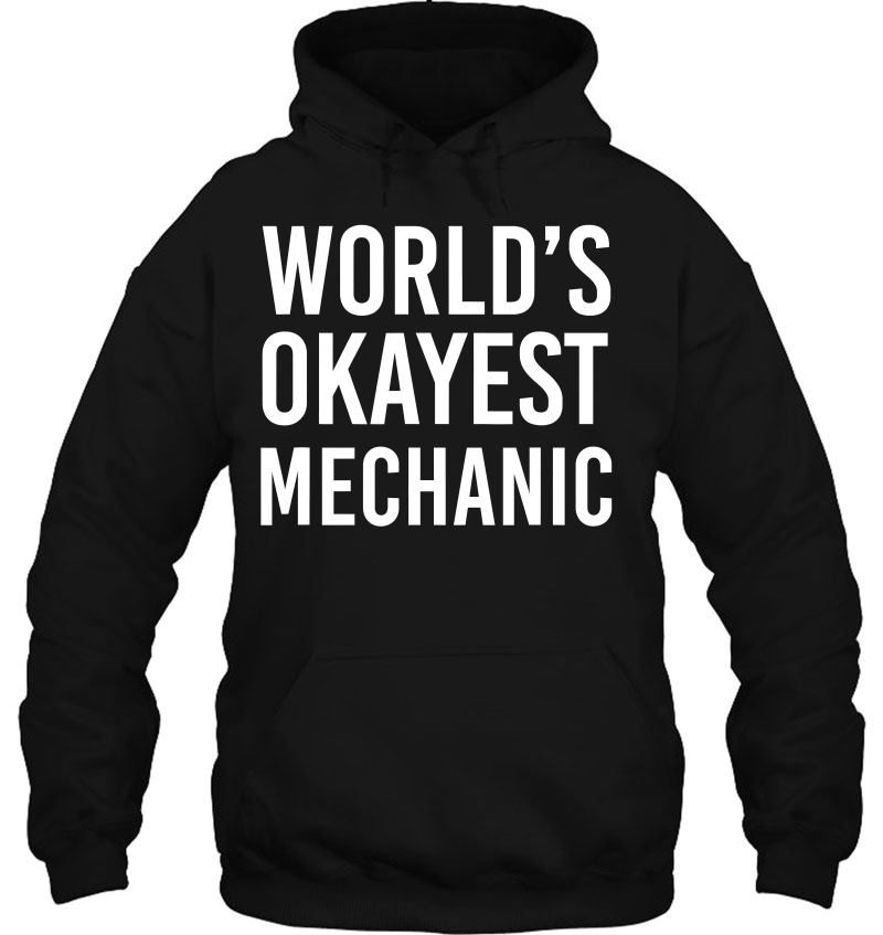 World's Okayest Mechanic Funny Best Gift Auto Mugs