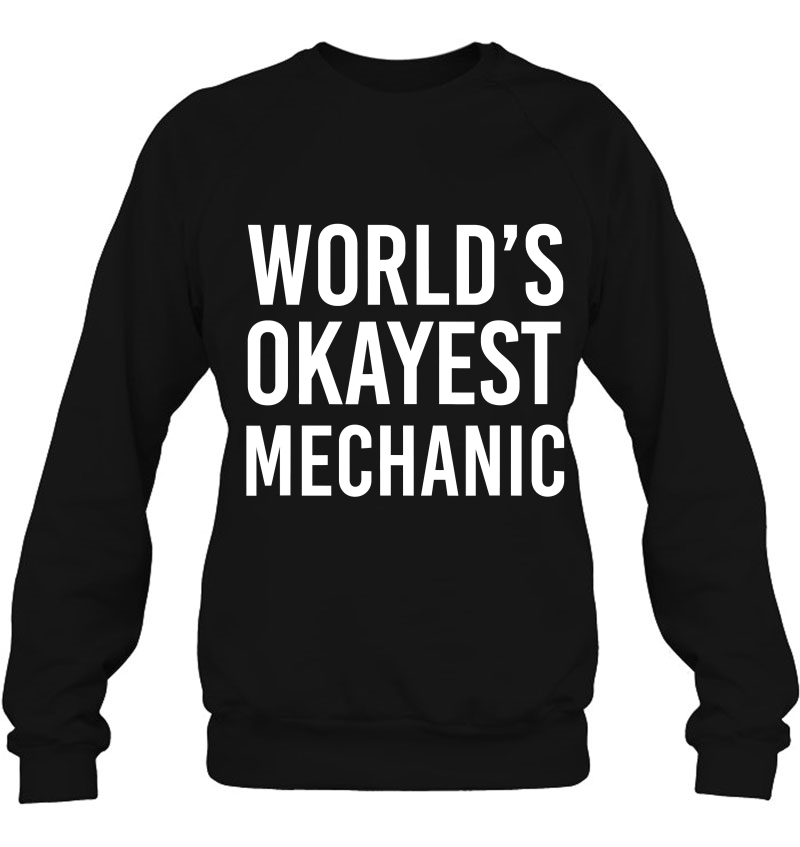 World's Okayest Mechanic Funny Best Gift Auto Mugs