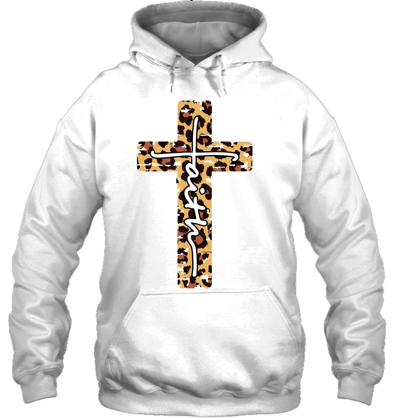 Christian Faith And Cross Leopard Animal Print Jesus Lovers Mugs