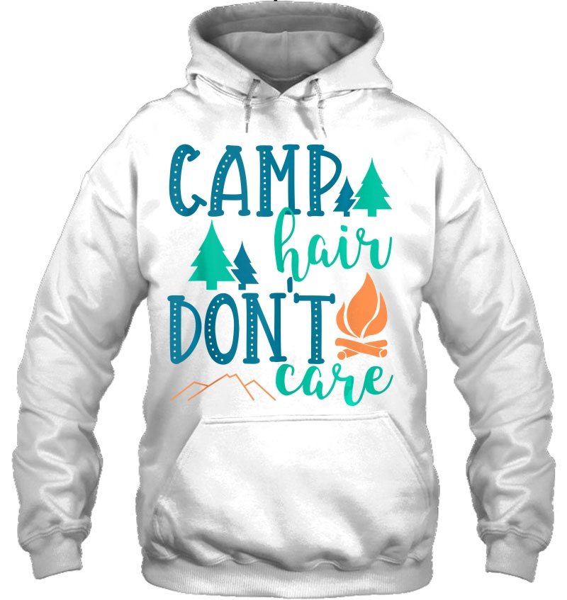 Cute Summer Camping - Camp Hair Don