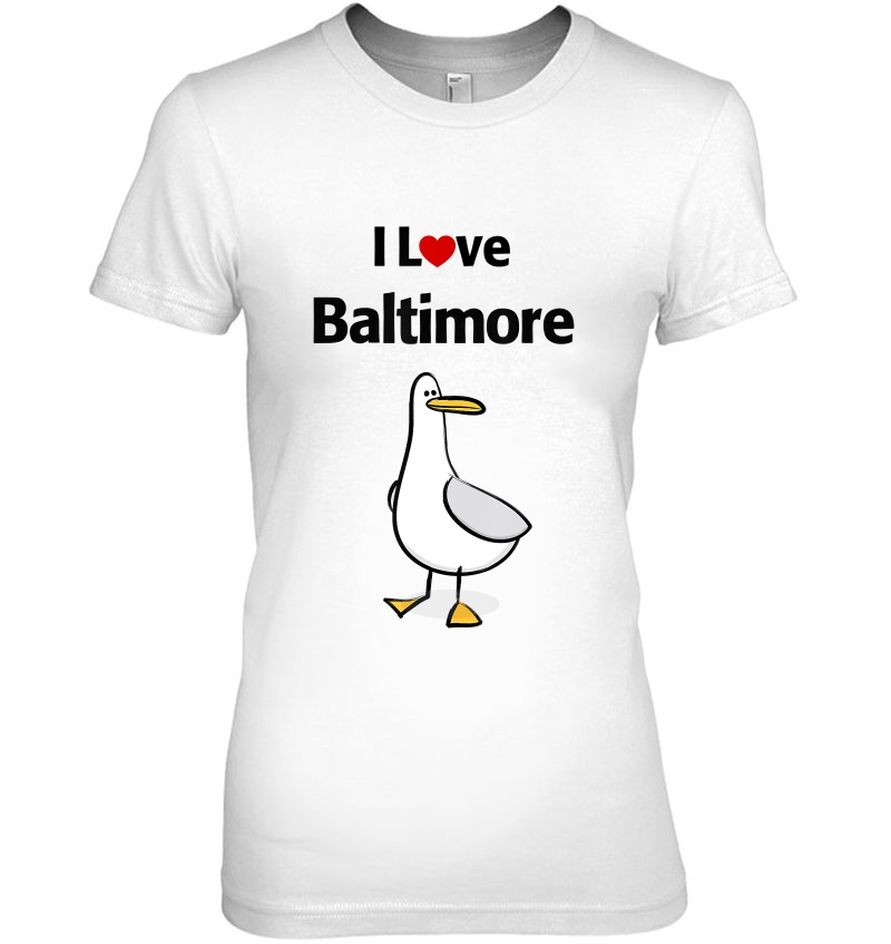 I Love Baltimore Hoodie