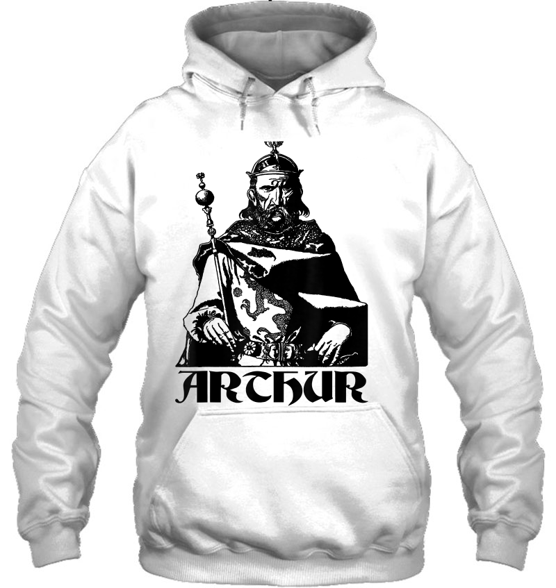 King Arthur British Leader Sword Excalibur Tee Mugs