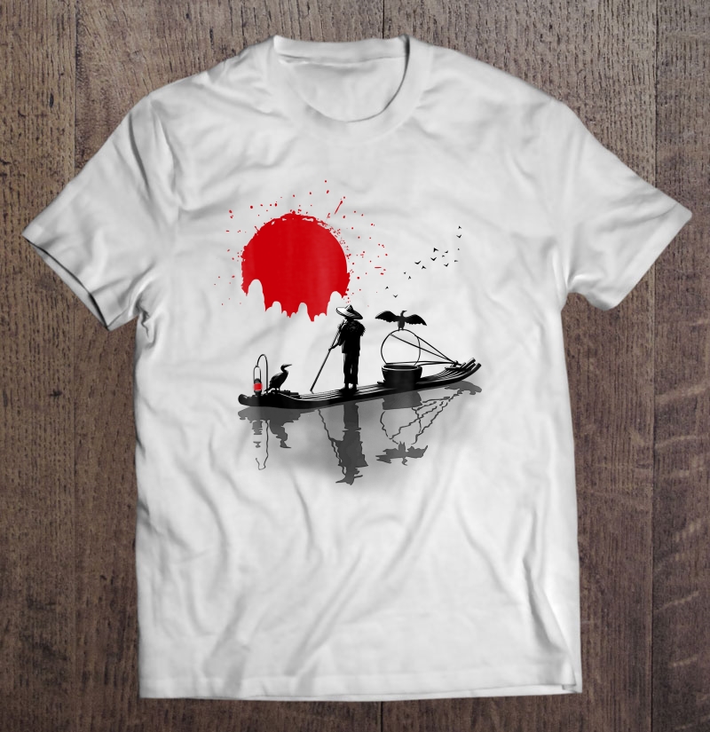 Oriental Fisherman Japanese Style Shirt