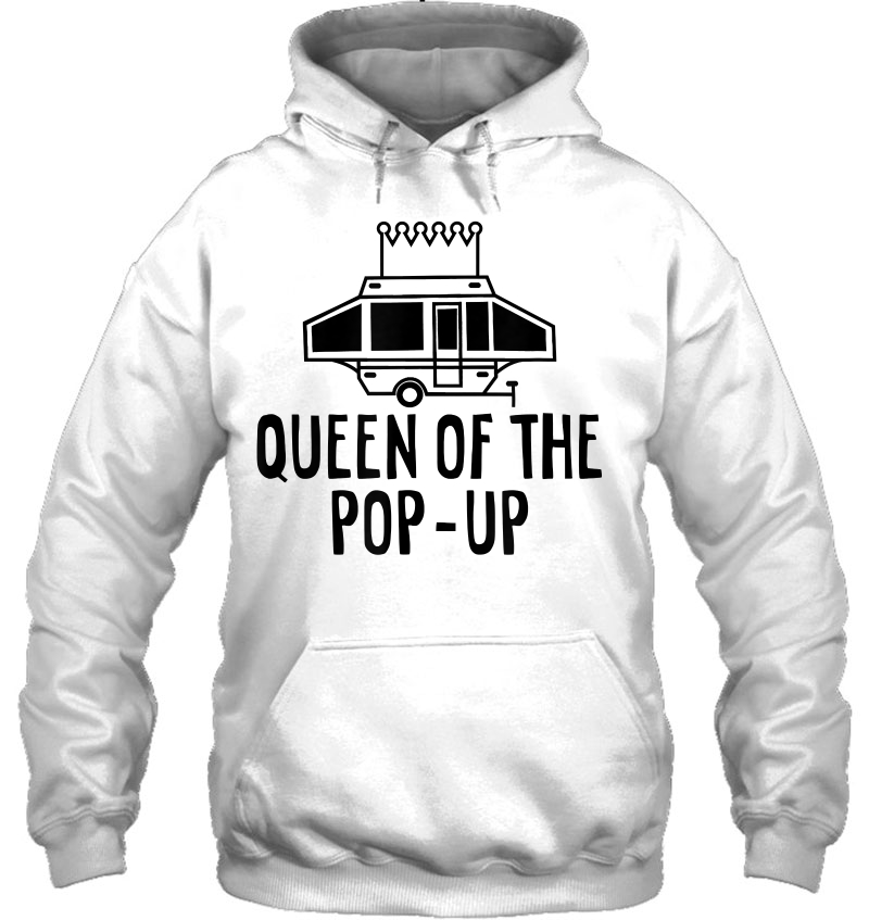 Queen Of The Pop Up Camper Funny Camp Rv Vacation Camping Mugs