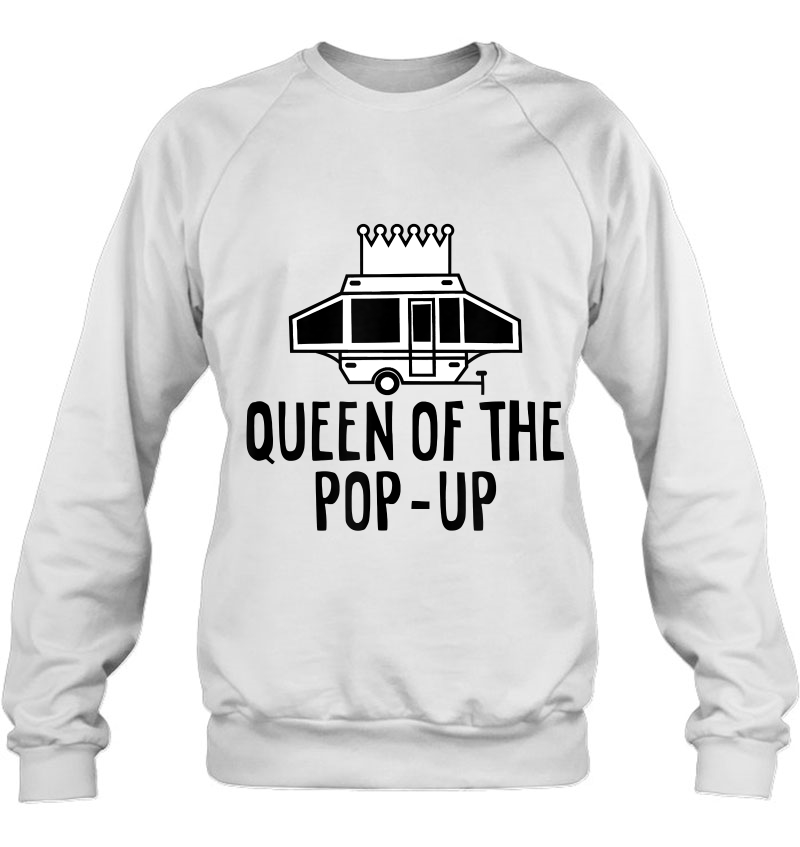 Queen Of The Pop Up Camper Funny Camp Rv Vacation Camping Mugs