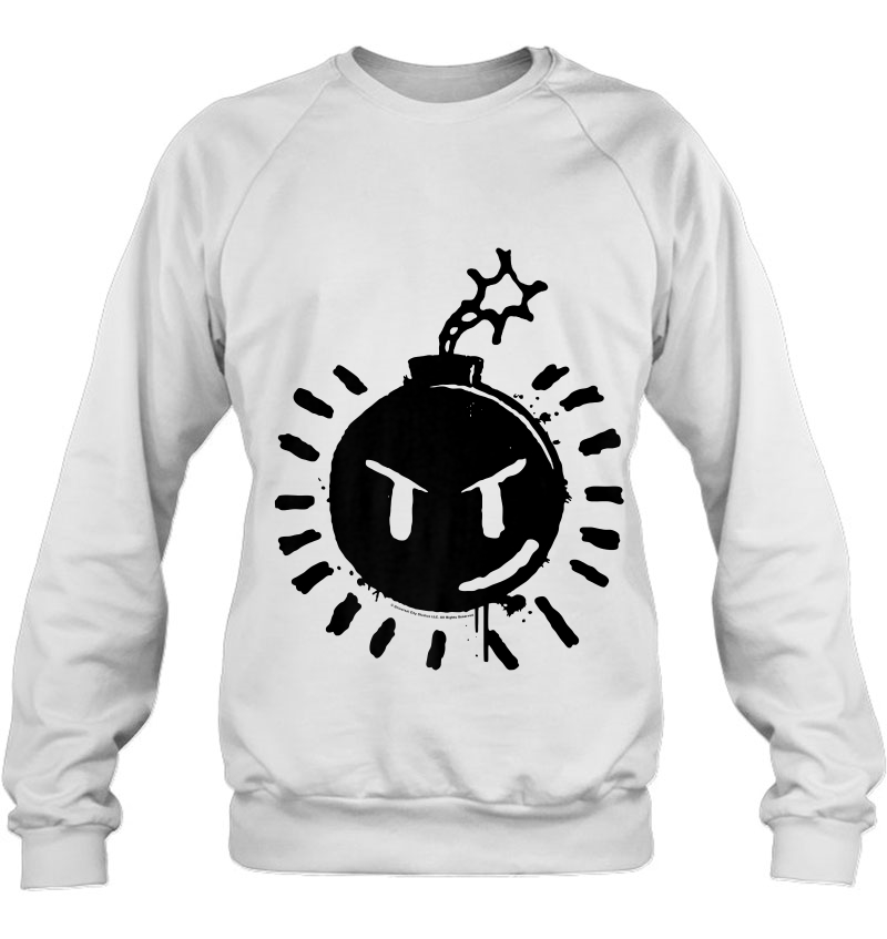 Scott Pilgrim Vs. The World Sex Bob Omb Bomb Logo Premium Sweatshirt