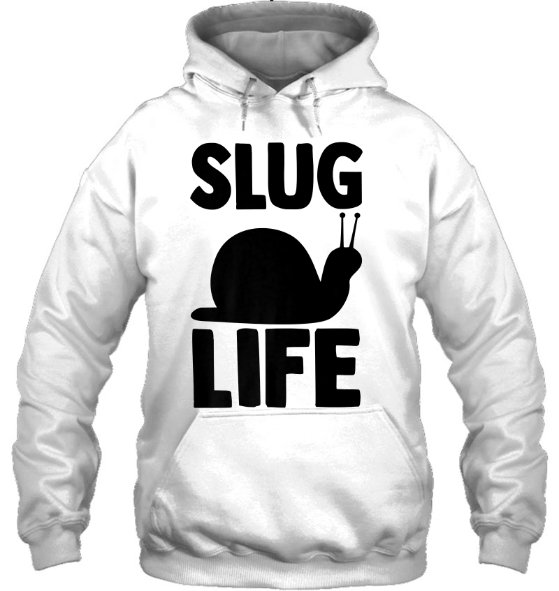 Slug Life Cute Sluggish Silhouette Premium Hoodie