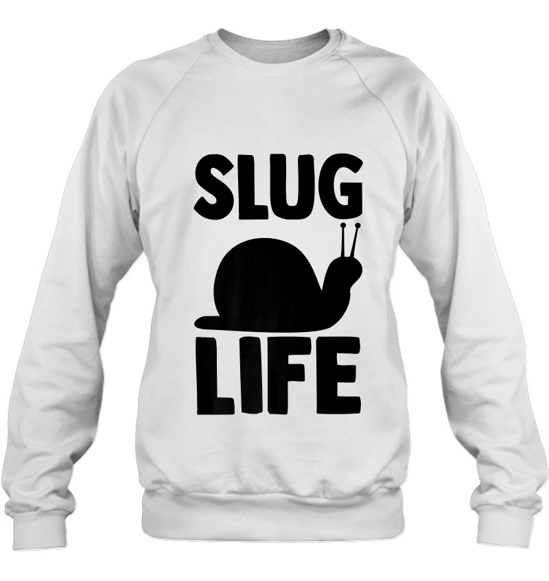 Slug Life Cute Sluggish Silhouette Premium Sweatshirt