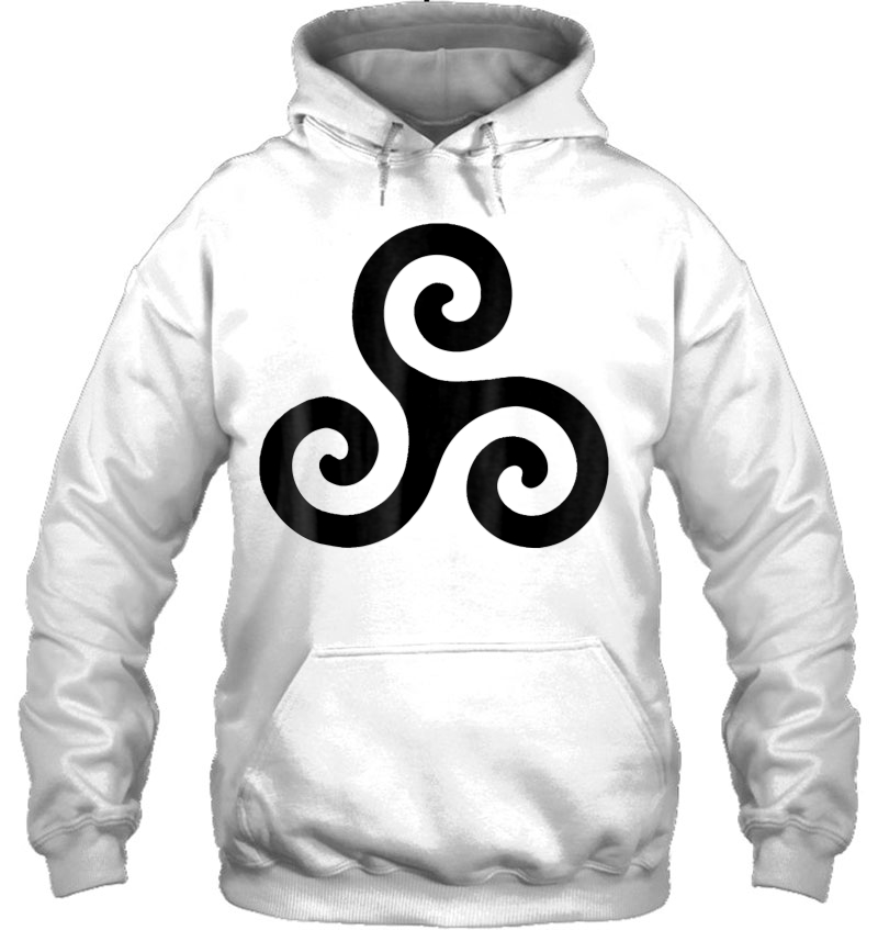 Triskelion Celtic Mythology Shirt Design Hoodie