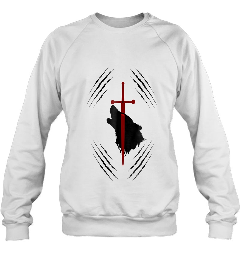 Wolf And Sword Cool Design Shirt Mugs