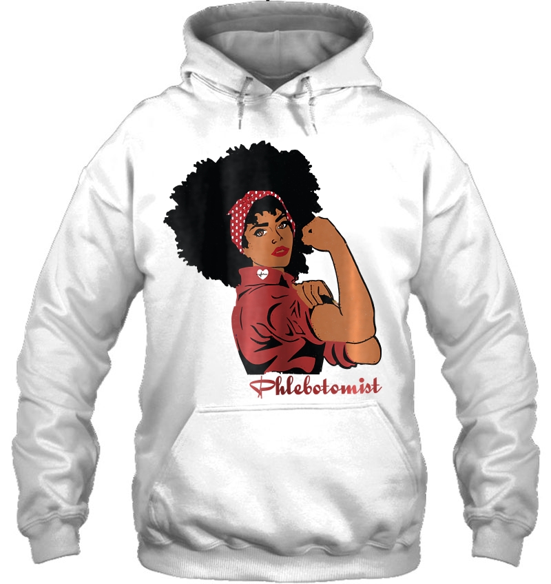 Womens Proud Phlebotomis Afro Natural Hair Strong Women Mugs