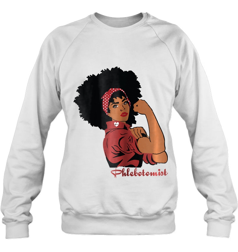 Womens Proud Phlebotomis Afro Natural Hair Strong Women Mugs