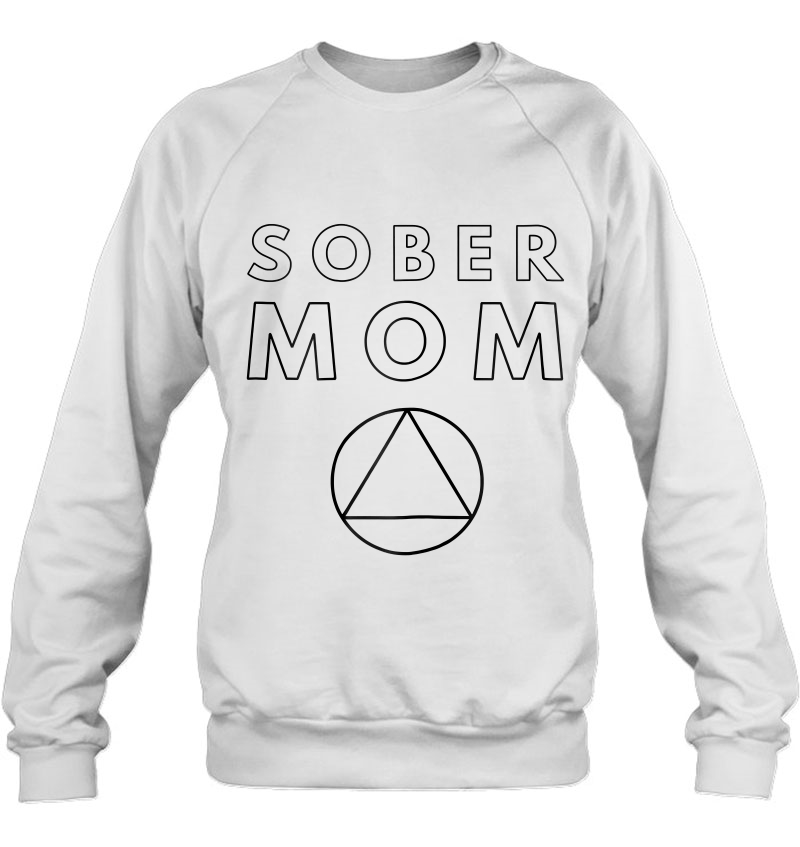 Womens Sober Mom - Mother Alcoholics Anonymous Aa Na Sobriety Tee Mugs