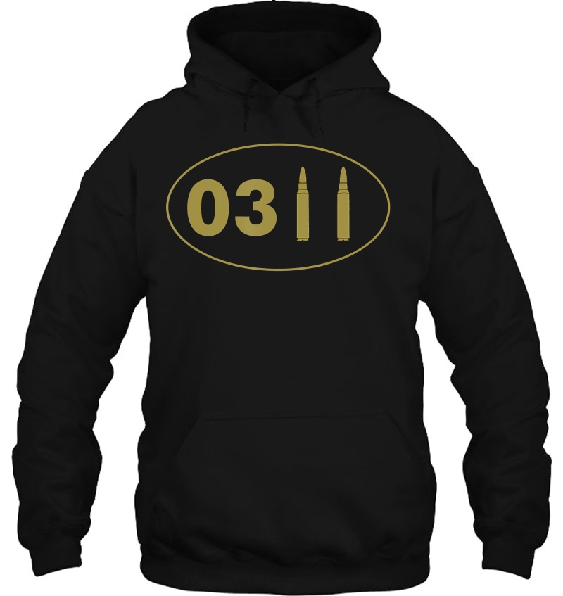 0311 Infantry Bullet Military Infantryman Grunt Hoodie