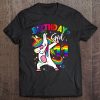 11 Year Old Kid 11Th Birthday Gift Dabbing Unicorn Tee