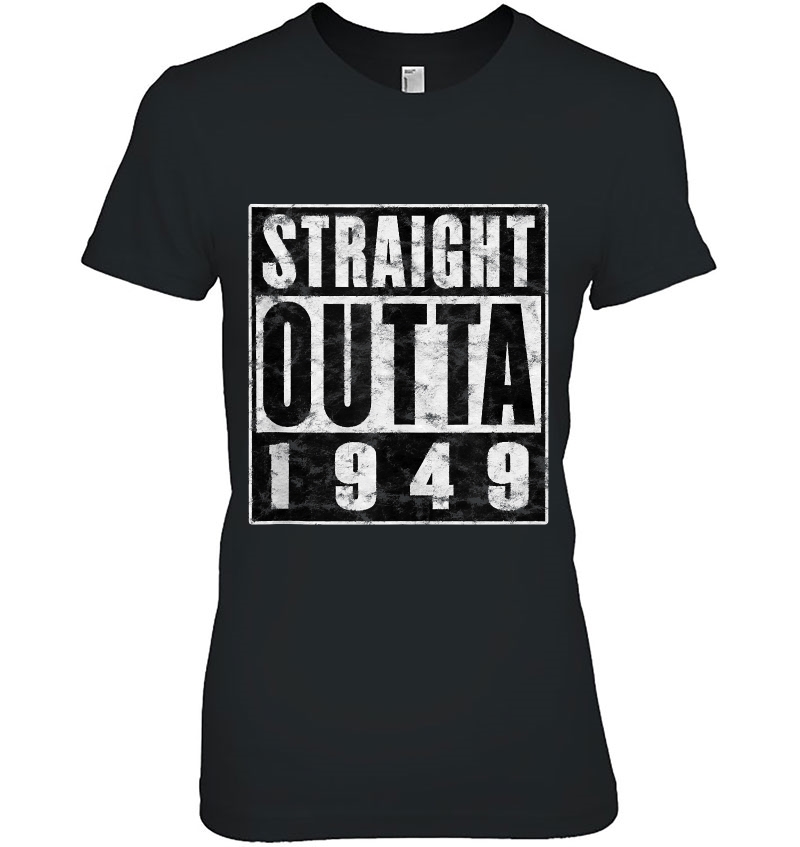 1949 - 70Th Birthday Shirt - 70 Years Old Design Tank Top Ladies Tee