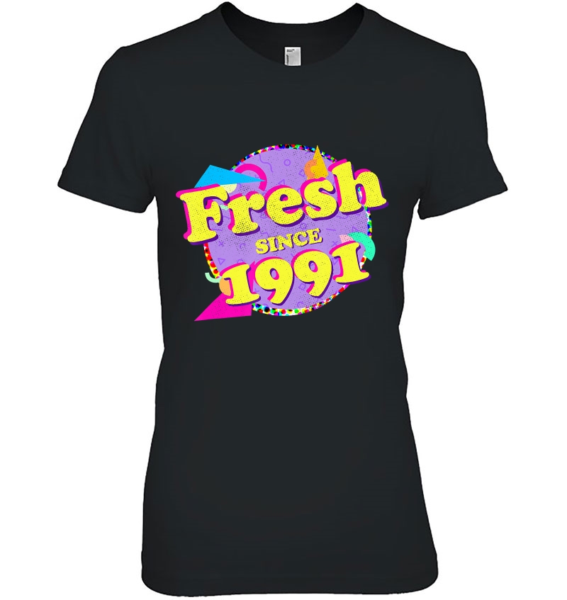 1991 Shirt 90S Style 29Th Birthday Ladies Tee