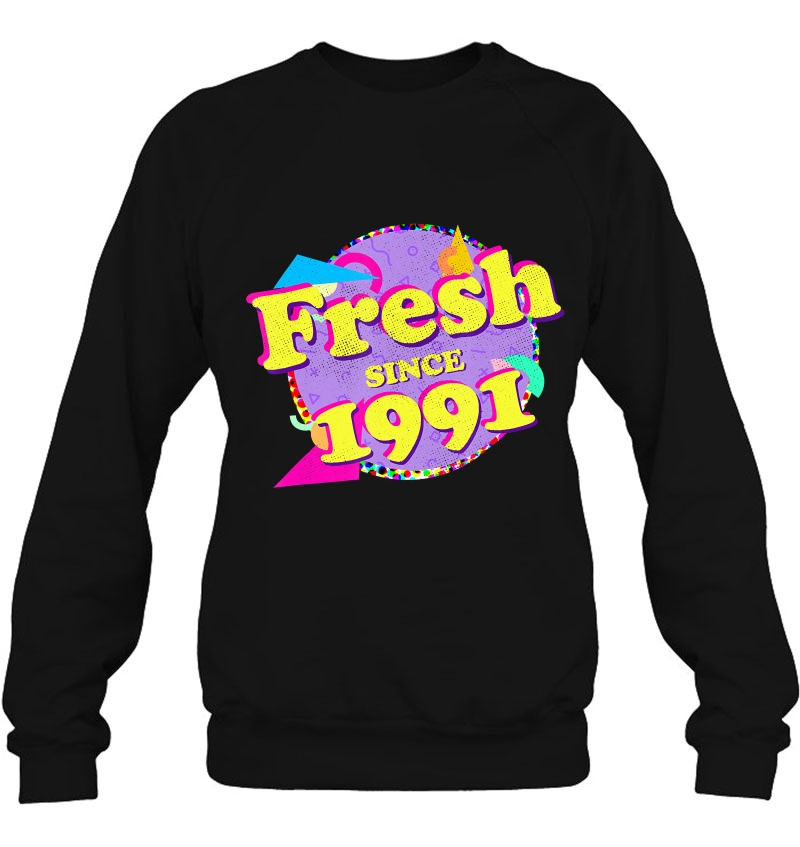 1991 Shirt 90S Style 29Th Birthday Sweatshirt