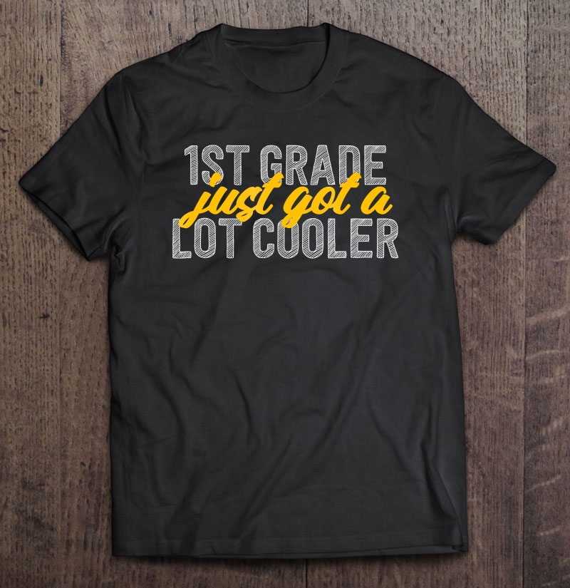 1St Grade Tshirt 1St Day Back To School Tee Gift Boys Kids Shirt