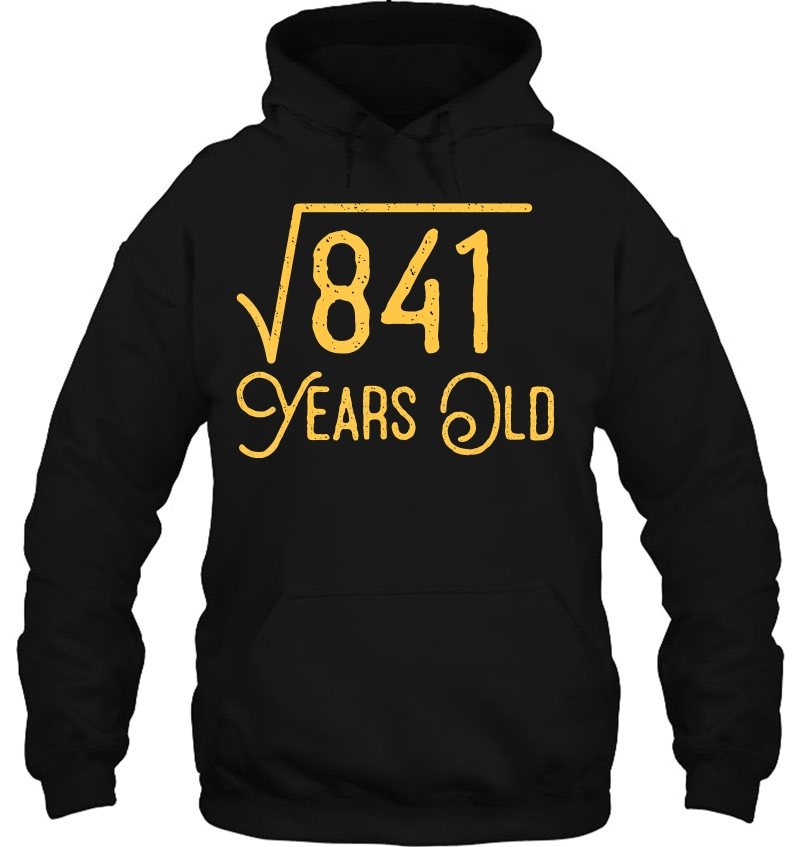 29 Years Old 29Th Birthday Gift Square Root Of 841 Tshirt Mugs