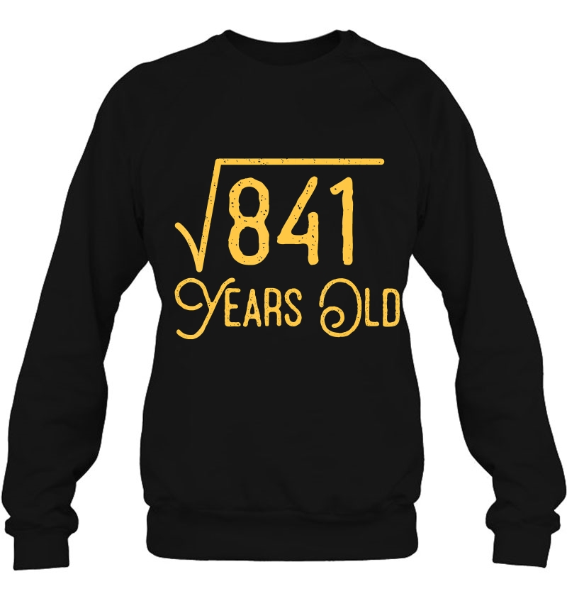 29 Years Old 29Th Birthday Gift Square Root Of 841 Tshirt Mugs