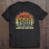 60 Year Old Gifts Vintage 1960 Limited Edition 60Th Birthday Tee