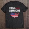 Anti Socialism Funny Political Social Distancing Socialist Tee