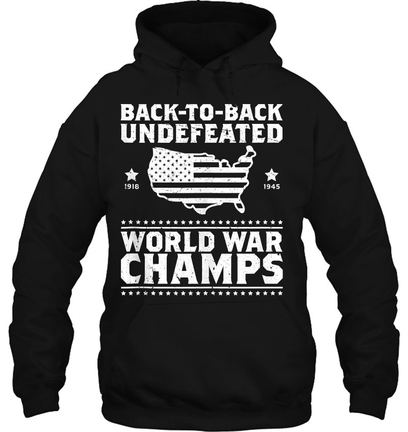 Back To Back Undefeated World War Champs Gift Tank Top Mugs