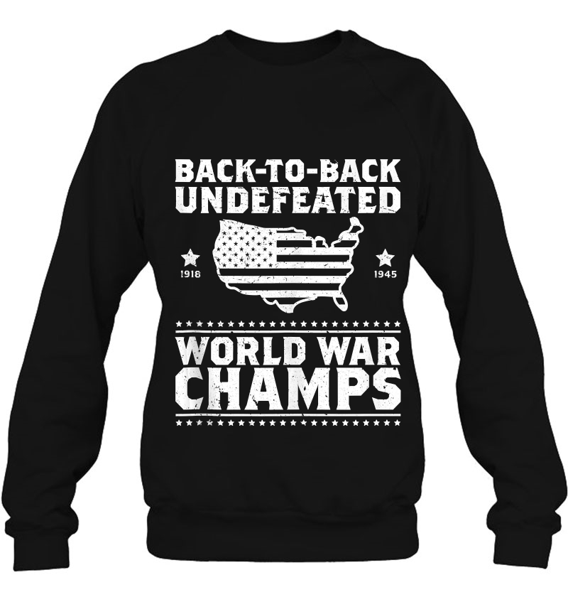 Back To Back Undefeated World War Champs Gift Tank Top Mugs