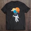 Balloon Spaceman - Astronaut Planet Sky Moon Spaceship Stars Tee