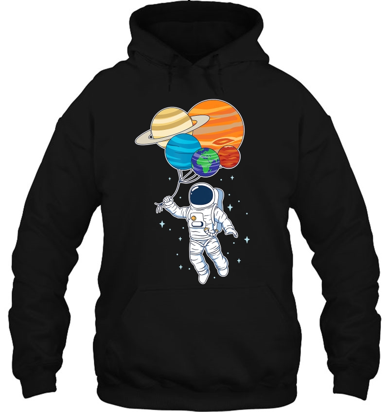 Balloon Spaceman - Astronaut Planet Sky Moon Spaceship Stars Mugs