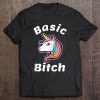 Basic Bitch Unicorn Cute Unicorn Basic Bitch Tee Tank Top Tee