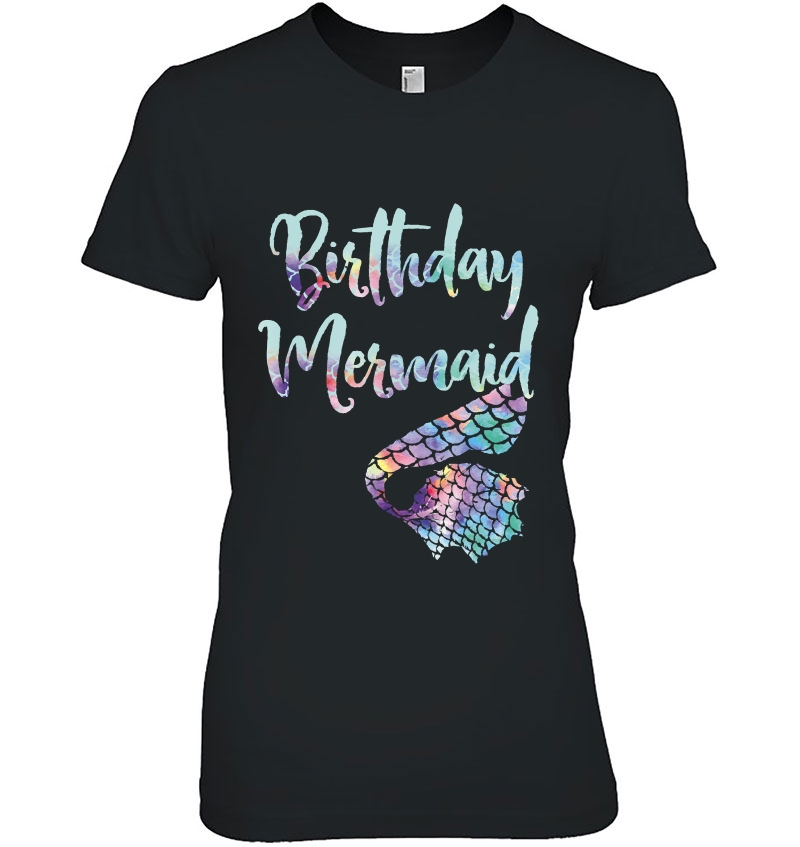 Birthday Mermaid Shirt Hoodie