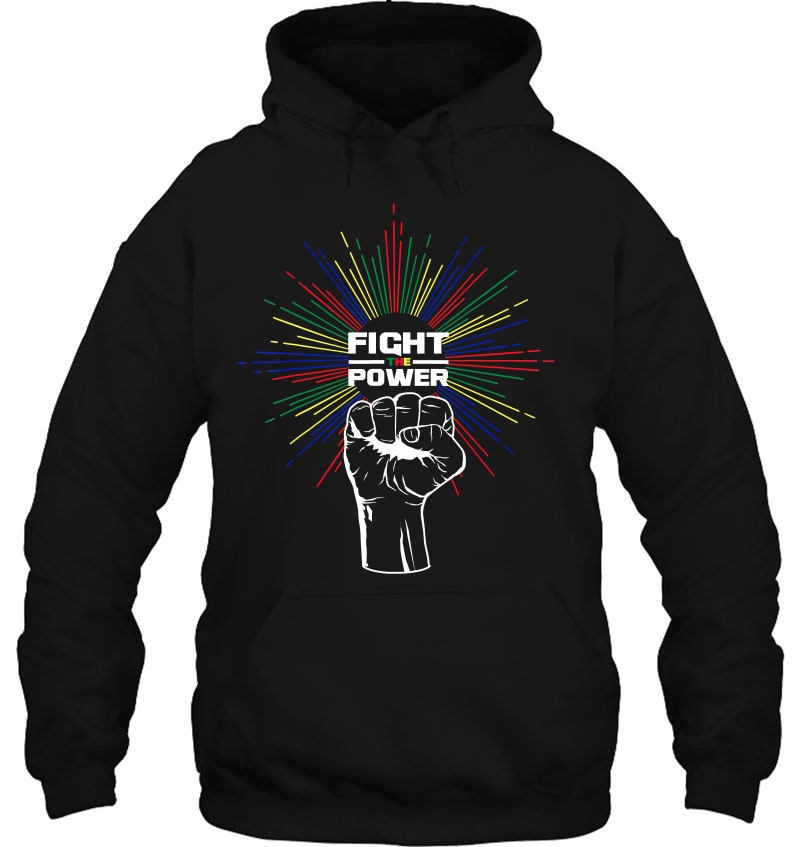 Black History Month Celebration Shirt Fight The Power Tee Mugs