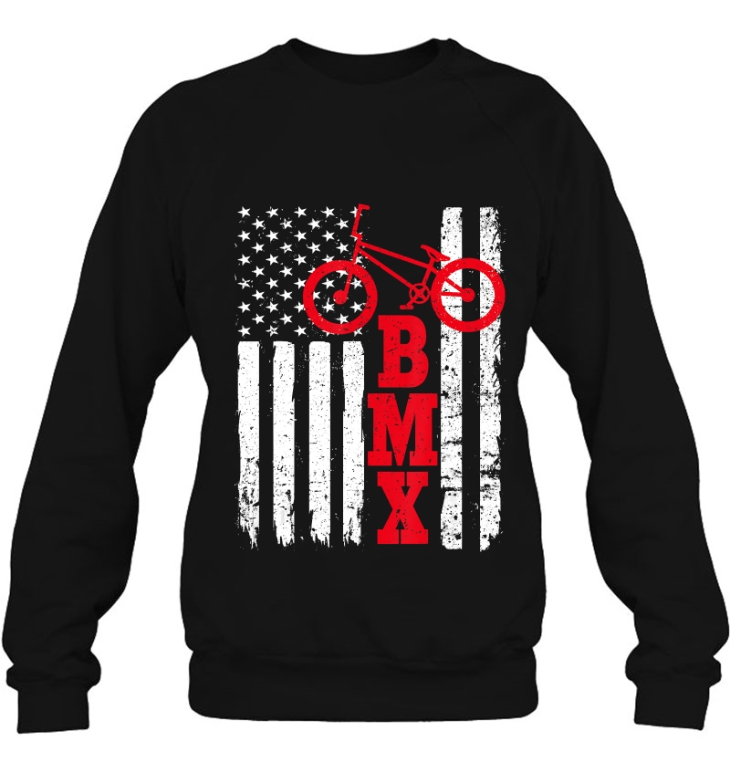 Bmx Shirt Usa American Flag Sport Fan Bike Biking Mugs