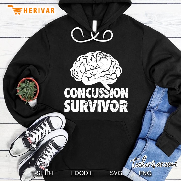 Concussion Survivor - Head Injury Concussion Hoodie