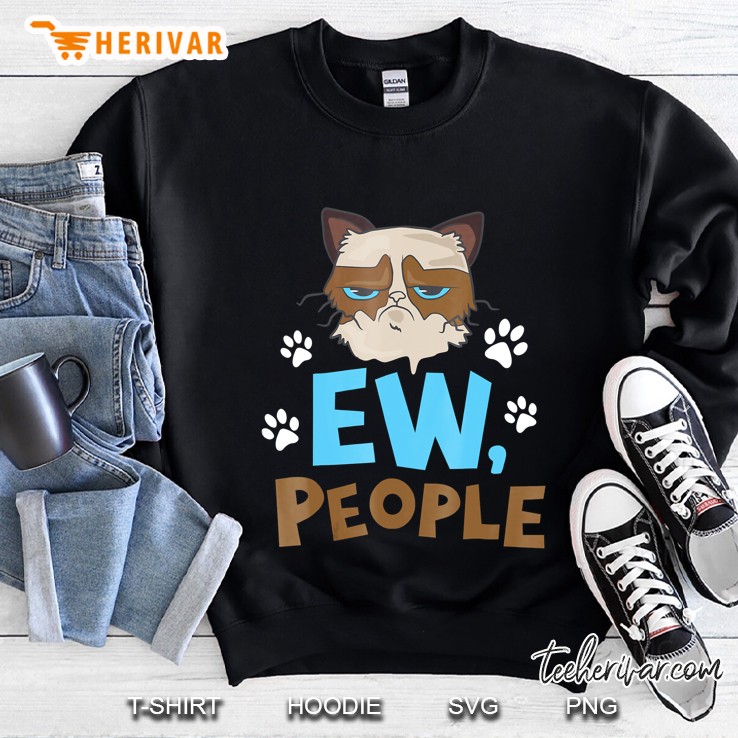 Eww People Cat - Ew People Shirt Cat Sweatshirt
