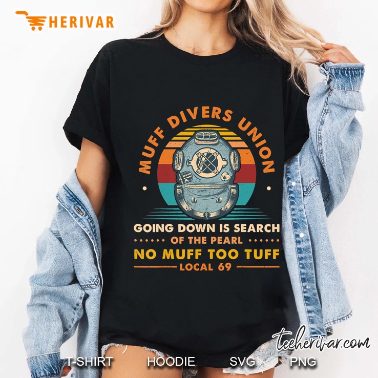 Muff Divers Union Shirt, Scuba Diving Tee Gift Ladies Tee