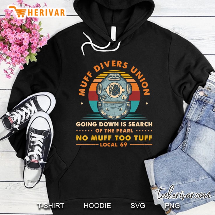 Muff Divers Union Shirt, Scuba Diving Tee Gift Hoodie