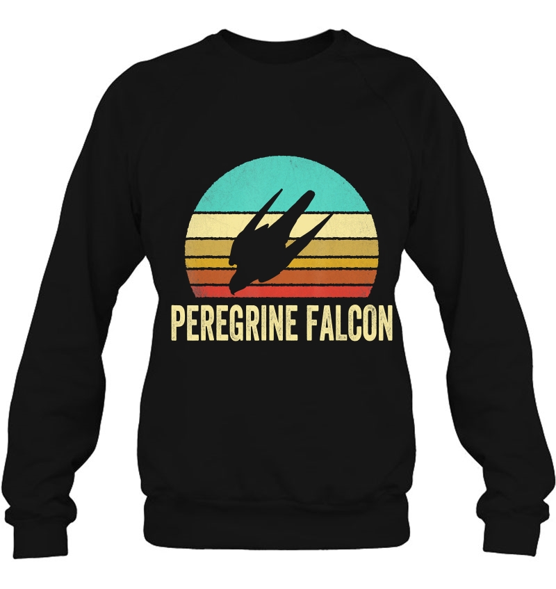 Vintage Peregrine Falcon Shirt Sunset Mugs