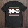 Vintage Retro Formula Racing Distressed Racing Party Tee